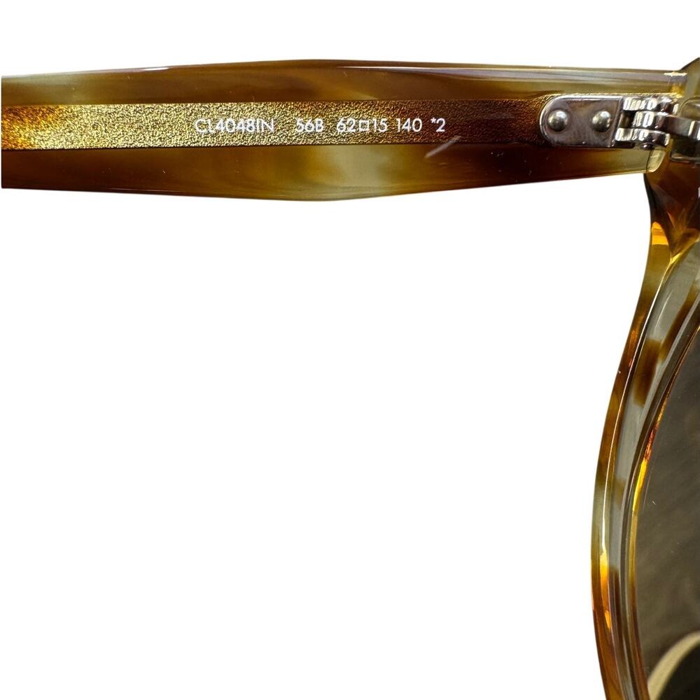 Authentic Celine Paris Oversized Tortoiseshell Su… - image 5